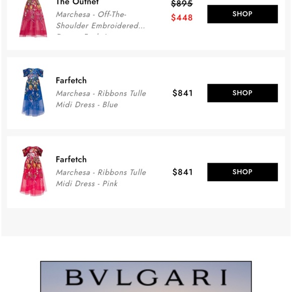 Marchesa notte embroidered midi tulle dress - Picture 10 of 10